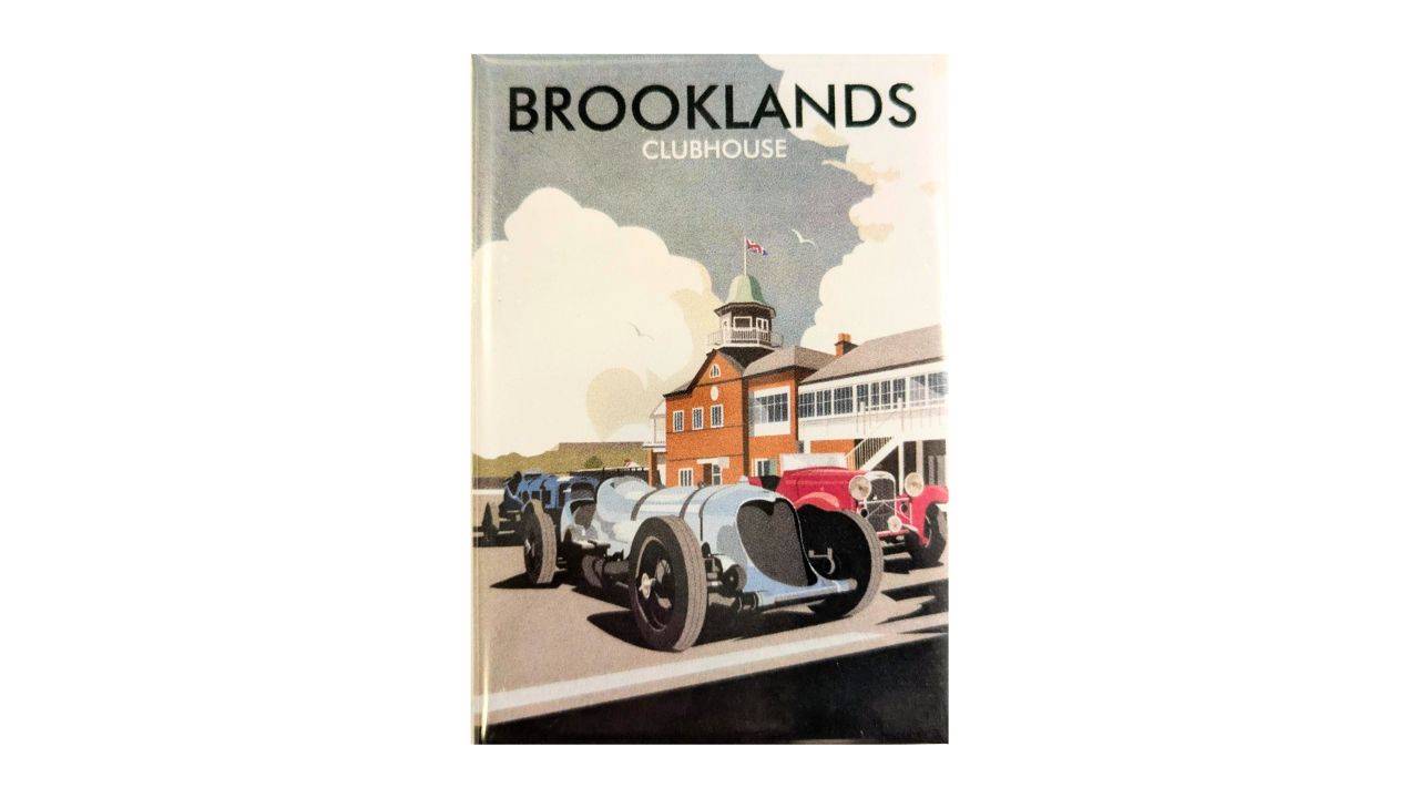 Brooklands Clubhouse Image Magnet